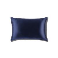 ราคา POWDERROOM SLIP Pillowcase Navy ปลอกหมอนผ้าไหมมัลเบอร์รี่ ของแท้ 100 (10162209787)