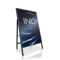 ราคา ป้ายตั้งหน้าร้าน 60x90cm ขาตั้งป้าย ป้ายสามเหลี่ยม ป้ายโครงเหล้ก ป้ายตั้งพื้น A stand single side ป้ายหน้าเดียว ป้ายตั้งพื้นโปรโมชั่น A Frame ป้ายตั้งหน้าร้าน ป้ายโลหะแข็งแรง ทนลม ทนฝน ทนแดด FREE พิมพ