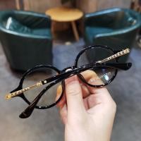 ราคา Chrome Hearts กรอบสีดำแว่นสายตาสั้นของผู้ชายหล่อใหม่กรอบแว่นตานิรภัยกรอบทรงกลมส่วนบุคคลขนาดเล็กกรอบแก้วป้องกันแสงสีฟ้า (21876087344)
