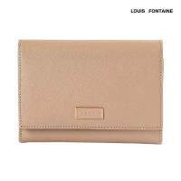 ราคา Louis Fontaine กระเป๋าสตางค์ใบกลาง 3 พับ รุ่น KELLY สีเบจ LFW0203 BE (21368894891)