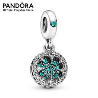 ราคา Pandora Dazzling Clover Silver Hanging Charm (22396314240)