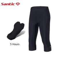 ราคา Santic Men Cycling Shorts 4D Padded 3 4 Bike Shorts Breathable Road MTB Cycling Shorts Cozy Men Cycling Pants M2C05144H (14218252394)