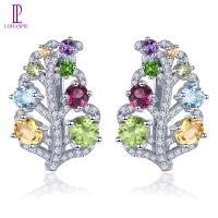 ราคา Lohaspie เครื่องประดับต่างหู3 2กะรัตแท้ต่างหูเงิน925ต่างหูคลิปซิทรีนธรรมชาติต่างหูอัญมณีหลากสีสำหรับผู้หญิงเครื่องประดับ925เงินสเตอร์ลิง (20517527619)