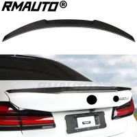 ราคา RMAUTO ปีกสปอยเลอร์ด้านหลังคาร์บอนไฟเบอร์สไตล์ M4สำหรับ BMW 5ชุด G30 F90 M5 2017 2023สปอยเลอร์ด้านหลังชุดบอดี้อุปกรณ์เสริมรถยนต์ (21986692606)