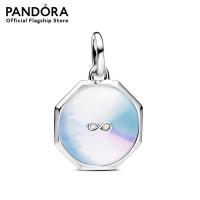 ราคา Pandora Infinity sterling silver medallion dangle (21871858438)