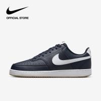 ราคา Nike Mens Court Vision Low Basketball Shoes Obsidian (22228924352)