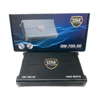ราคา เพาเวอร์แอมป์ คลาสดี 4 CH 7000W รุ่น DM 700 4Dเพาเวอร์รถยนต์ class d 4 ch สำหรับรถยนต์ ขับกลางแหลม (22127570922)