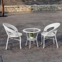 ราคา HFJ ชุดสวนหวาย เฟอร์นิเจอร์หวาย ลานเฟอร์นิเจอร์ เฟอร์นิเจอร์หวายกลางแจ้ง โซฟาหวายและโต๊ะน้ำชา 3in1 (22427542421)