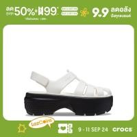 ราคา CROCS รองเท้าแตะผู้ใหญ่ STOMP FISHERMAN SANDAL รุ่น 2099380WV CHALK (21717808999)