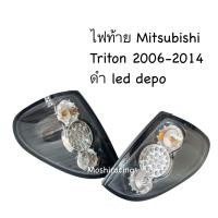 ราคา ไฟท้าย ไฟท้ายแต่ง MITSUBISHI TRITON ปี2006 2014 ดำLED (4313866611)