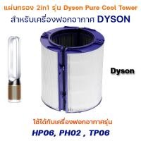 ราคา ไส้กรอง Dyson รุ่น TP06 กรองฝุ่น PM2 5 ควัน สารก่อภูมิแพ้ สำหรรับ เครื่องฟอกอากาศ Dyson Pure Cool Cryptom (9140482870)
