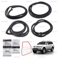 ราคา ชุด ยางกันกระแทกขอบประตู ยางขอบประตู ด้านหน้า หลัง ข้างซ้าย ขวา ของแท้ 4 ชิ้น สีดำ สำหรับ Mitsubishi Pajero Motero Sport SUV ปี 2010 2015 (21185750112)