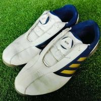 ราคา รองเท้ากอล์ฟ ADIDAS มือสอง เบอร์ 7 US ค่ะ ใส่ง่ายมาก เป็นปุ่มหมุด BOA อย่างดี ไม่ต้องคอยผูกเชือก ปุ่มยึดเกาะดีมาก ปรับเปลี่ยนได้ (22573179219)