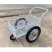 ราคา รุ่นตะแกรง2ชั้น ล้อมือสอง14นิ้ว รถเข็น3ล้อมือหนึ่ง โครงเหล็กสีขาว ขนาด6ปี๊บ 50x80cm ล้อหน้าแม็กซ์เหล็ก ยางตัน (22312301138)