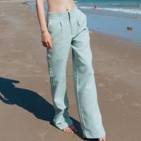 ราคา SILLE Marina Linen Pants กางเกงขายาวผ้าลินิน (21617136996)