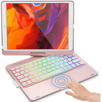ราคา 360 Screen Rotate MD Touchpad Keyboard with Case for 2022 ipad Pro 12 9inchIpad mini 6 8 3 2021 IPad 10th ipad 10 2 9th 8th 7th GenerationIPad 9 7inchIpad pro 11 2022 2021 2020Ipad Air 5th 4th Gen 10 
