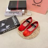 ราคา Original Box Womens Shoes 2023 New Silk Round Head Bow Tie Ballet Flat Shoes (22147032803)