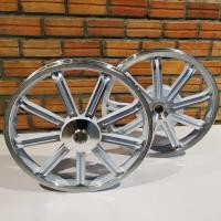 ราคา แม็กซ์ลายแมงมุม L9 ใส่ Click110 Click i Scoopy i ICON ขอบ 14 สีดำปัด ขาวปัด (19953929154)