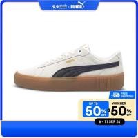 ราคา PUMA BASICS รองเท้ากีฬาผู้หญิง Smash Platform v2 SD สีขาว 37303707 (22186620740)