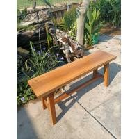 ราคา ม้านั่งไม้เต็งแผ่นเดียว ม้านั่งสนาม ม้านั่งยาว ม้านั่งไม้ เก้าอี้ไม้ เก้าอี้ยาว ม้านั่งกลางแจ้ง เก้าอี้สนาม Bench Chair Wood (17066303109)