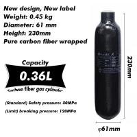 ราคา ถังคาร์บอน Carbon Fiber อุปกรณ์ตู้พรรณไม้น้ำ ถังออกซิเจนตู้ปลา CO2 เทสความปลอดภัยทุกใบก่อนจัดส่ง (22217159011)