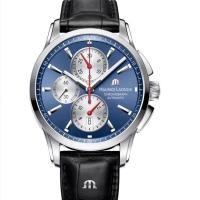 ราคา MAURICE LACROIX นาฬิกา Ben Tao Series สามตา Chronograph แฟชั่น Casual Top หรูหราหนังผู้ชายนาฬิกา Relogios Masculinos (20093790150)