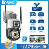 ราคา Linook YOOSEE Wireless WiFi CCTV Camera Dual Lens 8MP Full HD WiFi Lens Rotating Camera Motion Sensor Color Night Vision Waterproof Outdoor CCTV Camera (21695815730)