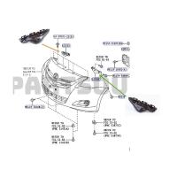 ราคา ตัวยึดกันชนหน้า ซ้าย ขวา กริ๊ปล๊อกกันชนหน้า สำหรับโตโยต้า Toyota แท้ VIOS Gen2 2008 2009 2010 2011 2012 2013 (18716469400)