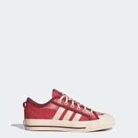 ราคา adidas ไลฟ์สไตล์ รองเท้า Nizza เด็ก สีแดง GY7050 (22439290596)