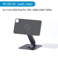 ราคา Hagibis พับแม่เหล็กสำหรับ iPad Pro 12 9 3rd 4th 5th 11 iPad Air 10 9นิ้วแท็บเล็ตอลูมิเนียมผู้ถือวงเล็บหมุน USB C Hub HDMI SD TF Audio PD USB3 0 Docking Station (22534787350)