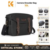 ราคา K F CONCEPT Shoulder Bag Sling Camera Bag Crossbody Photography Camera SLR DSLR Canvas Camera Case Portable Bag for Women and Men (22524260232)