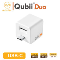 ราคา Qubii Duo USB C แฟลชไดรฟ์ เก็บข้อมูล ตัวจัดเก็บข้อมูลมือถือ Auto Backup memory type c for iOS Android (22097348849)