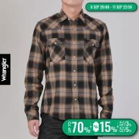 ราคา WRANGLER เสื้อเชิ้ตแขนยาวผู้ชาย คอลเลคชั่น Legend Of Wrangler FW24 รุ่น WR F124MSHLN19 (22466364325)