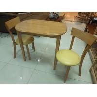 ราคา ชุดโต๊ะอาหาร lemon ทำจากไม้จริงทนน้ำ ขนาด89 66 75cm ชุดโต๊ะพร้อมเก้าอี้ สวย โมเดิร์น (14271523735)