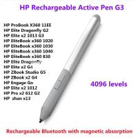 ราคา 4096ระดับบลูทูธเดิมปากกาสไตลัสแบบสัมผัส HP ชาร์จ Active ปากกา G3 6SG43AA สำหรับ HP EliteBook X360 830 G5 G6 G7 G8แล็ปท็อปสไตลัส (9665516801)