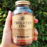 ราคา คีเลต ซิงค์ Chelated Zinc 22mg 250 Tablets Solgar สังกะสี (1920976199)