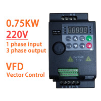 ราคา Thailand Stock 220V 380V 0 75KW 1 5KW 2 2KW 1HP 2HP 3HP ประหยัด Mini VFD Variable Frequency Drive Converter สำหรับมอเตอร์ควบคุมความเร็วอินเวอร์เตอร์ (21794179811)