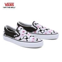 ราคา VANS CLASSIC SLIP ON HIBISCUS CHECK BLACK รองเท้า ผ้าใบ VANS ชาย หญิง (17364459753)