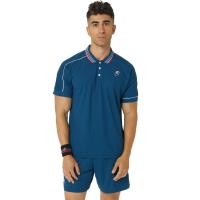 ราคา ASICS MEN CLASSIC POLO SHIRT MEN CPS ผู้ชาย เสื้อคอกลม ของแท้ MAKO BLUE (22466705256)