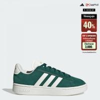 ราคา adidas Tennis Lifestyle Grand Court Alpha Cloudfoam Lifestyle Comfort Shoes Women Green ID8853 (22435251082)
