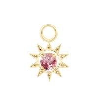 ราคา PRIMA จี้ประดับอัญมณี Pink Tourmaline ตัวเรือน 9K สี Yellow Gold Galaxy Collection สำหรับใส่ต่างหู รหัสสินค้า 993P0017 01 (22200960190)
