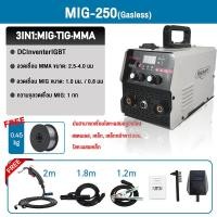 ราคา REAIM ตู้เชื่อม 3 ระบบ ตู้เชื่อมไฟฟ้า ช่างเชื่อม MIG MMA TIG Inverter IGBT เครื่องเชื่อม ไม่ต้องใช้ก๊าส และอุปกรณ์ครบชุด เครื่องเชื่อม (22536529530)