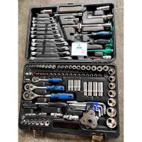 ราคา เปิดตัวชุดบล็อกใหม่ล่าสุด 121 ตัว ชุด ยี่ห้อEuroKingTools เหล็กเกรด CR V แท้ แน่นอน รายละเอียดสินค้า มาพร้อมประแจบล็อค ไขควง และอุปกรณ์เสริม 121 ชิ้น ผลิตจากเหล็ก CR V คุณภาพสูง รองรับงานหนักด้วยเทคโ 