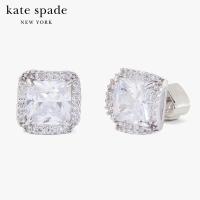 ราคา KATE SPADE NEW YORK THAT SPARKLE PRINCESS CUT LARGE STUDS WBRUH831 ต่างหู ต่างหูแป้น (9745455225)