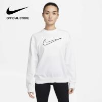 ราคา Nike Womens Dri FIT Get Fit Graphic Crewneck Sweatshirt Tee White ไนกี้ เสื้อยืดคอกลมผู้หญิง Dri FIT Get Fit Graphic Sweatshirt สีขาว (21564641926)