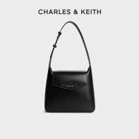 ราคา CHARLES และ KEITH CK2 40782421กระเป๋าถือสีทึบเดินทางไหล่เดียวใต้วงแขนกระเป๋าผู้หญิง (22473038167)