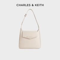 ราคา CHARLES และ KEITH CK2 40782421กระเป๋าถือสีทึบเดินทางไหล่เดียวใต้วงแขนกระเป๋าผู้หญิง (22473038168)