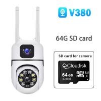 ราคา หน้าจอคู่ กล้องวงจรปิด V380 Pro Color Full HD 1080P 8ล้านพิกเซล WiFi กันน้ํา เสียงสองทาง กล้องวงจรปิดระยะไกล 360 องศา กล้องไร้สาย Night Vision iP camera (22384538424)
