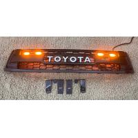 ราคา กระจังหน้า Revo 2015 2016 2017 รุ่น GR มีไฟ led โลโก้ toyota สีแดง และ สีขาว Front grill Huilux Revo GR (21704245679)