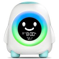 ราคา Kids Alarm Clock Alarm Clock for Kids Ready to Wake Up Sleep Trainer Colorful Night Light Nap Timer (19354710406)